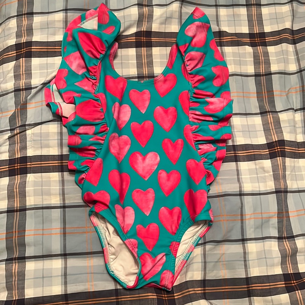 Posh Peanut Queen of Hearts Swimsuit